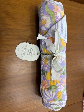 Threshold Floral Reversible Table Runner